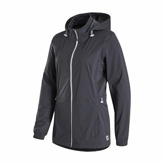 Women's Footjoy HydroKnit Rain Jacket Black NZ-666731